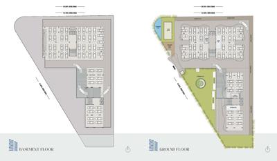 Image of 2200 Sq.ft 3 BHK Apartment / Flat for sale in Clar Belvista, New Alkapuri, Vadodara for Rs. 11600000