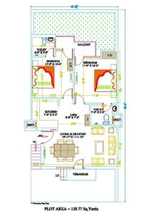 Image of 1650 Sq.ft 3 BHK Independent House for sale in JTPL City, Sector 116, Mohali for Rs. 5290000