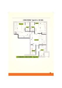 Image of 785 Sq.ft 2 BHK Apartment / Flat for sale in Royal Palms Palms Residences, Goregaon East, Mumbai for Rs. 8500000