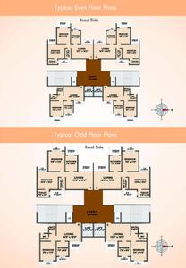 Image of 1018 Sq.ft 2 BHK Apartment / Flat for sale in Mahaavir Heights, Kalamboli, Navi Mumbai for Rs. 10500000