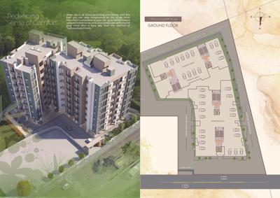 Image of 600 Sq.ft 1 BHK Apartment / Flat for sale in Saibaba Apartment, Navapura, Vadodara for Rs. 1900000