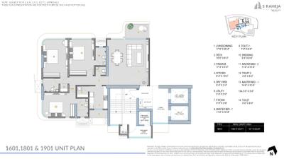 Image of 3500 Sq.ft 4 BHK Apartment / Flat for sale in S Raheja Evergreen, Bandra West, Mumbai for Rs. 310000000