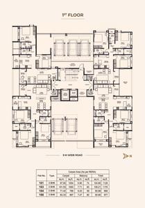 Image of 1122 Sq.ft 2 BHK Apartment / Flat for sale in Gangotree Pranali, Kothrud, Pune for Rs. 17500000