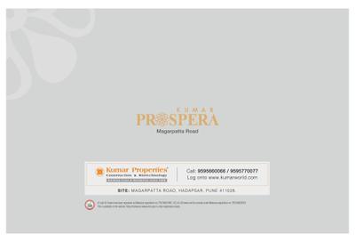 Kumar Prospera A3 A4 And A5 Brochure 19
