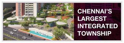Image of 1538 Sq.ft 3 BHK Apartment / Flat for sale in SPR Spr City Highliving Phase 2, Jamalia, Chennai for Rs. 15500000