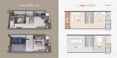 Image of 1665 Sq.ft 4 BHK Duplex for sale in Sampriti Bungalows, New Althan, Surat for Rs. 10100000