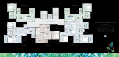 Image of 1012 Sq.ft 2 BHK Apartment / Flat for sale in Nisarg Serene, Wakad, Pune for Rs. 6500000