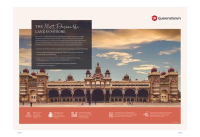 Image of 2300 Sq.ft 3 BHK Villa for sale in JR Queenstown, Hadjana, Mysore for Rs. 12500000