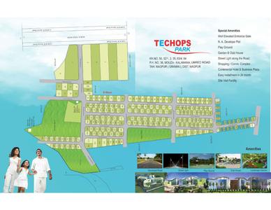 Image of 900 Sq.ft 2 BHK Apartment / Flat for sale in Techops Park, Dighori, Nagpur for Rs. 4000000