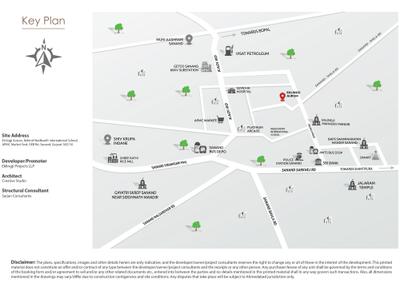 Image of 1260 Sq.ft 2 BHK Apartment / Flat for sale in Eklingji Auram, Sanand, Ahmedabad for Rs. 3800000