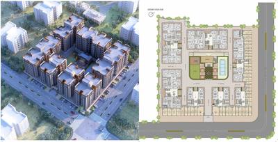 Image of 614 Sq.ft 2 BHK Apartment / Flat for sale in Kansas Devasya, Vastral, Ahmedabad for Rs. 6000000