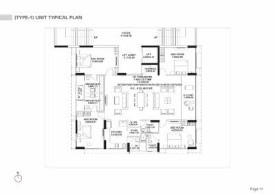 Image of 2880 Sq.ft 3 BHK Apartment / Flat for sale in Rehvassa Stately, PDPU Road, Gandhinagar for Rs. 14400000