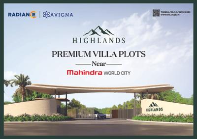 Image of 600 Sq.ft Residential Plot / Land for sale in Radiance Highlands By Avigna, Mahindra World City, Chennai for Rs. 2900000