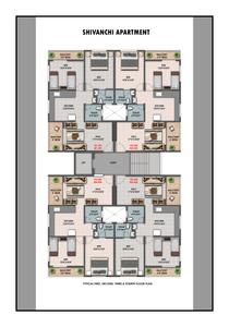 Image of 1000 Sq.ft 2 BHK Apartment / Flat for sale in J J Shivanchi, Indira Nagar, Nashik for Rs. 5500000