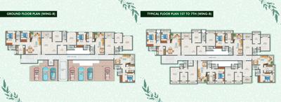 Image of 638 Sq.ft 1 BHK Apartment / Flat for sale in Jai Shree Anandi Imperial, Dombivli East, Thane for Rs. 3999000