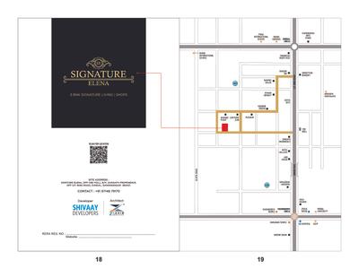 Image of 1845 Sq.ft 3 BHK Apartment / Flat for sale in Shivay Signature Elena, Zundal, Ahmedabad for Rs. 6800000