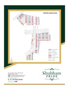 Image of 850 Sq.ft Residential Plot / Land for sale in Shubham Pride, Rau, Indore for Rs. 5950000