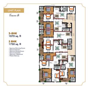 Image of 1650 Sq.ft 3 BHK Builder Floor for sale in Avexa Aspire, Noida Extension, Greater Noida for Rs. 5700000