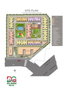 Image of 1350 Sq.ft 3 BHK Apartment / Flat for sale in Eureka Diya Green City Nh 24, Pilkhuwa, Hapur for Rs. 5000000