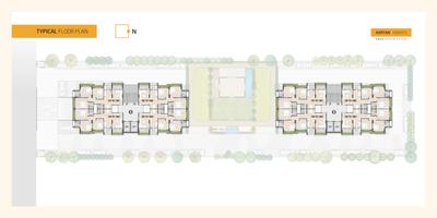 Image of 1550 Sq.ft 3 BHK Apartment / Flat for sale in Aaryan Heights, Shilaj, Ahmedabad for Rs. 8800000