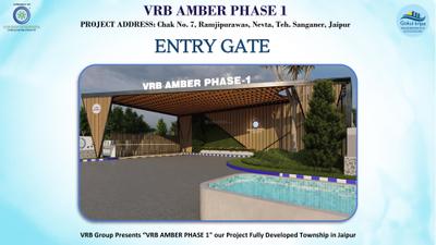 Image of 1000 Sq.ft Residential Plot / Land for sale in VRB Amber Phase 1st, Sanganer, Jaipur for Rs. 2500000
