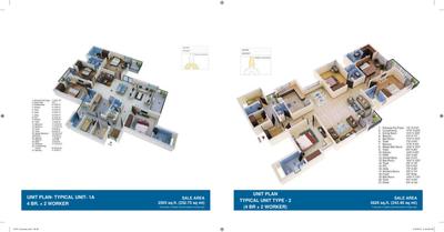 Image of 2952 Sq.ft 4.5 BHK Apartment / Flat for sale in Jaypee Greens Orchards, Sector 131, Noida for Rs. 25000000