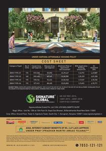 Image of 650 Sq.ft 2 BHK Apartment / Flat for sale in Signature Global Prime, Sector 63, Gurgaon for Rs. 10500000