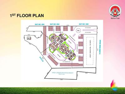 Image of 500 Sq.ft 1 BHK Apartment / Flat for sale in Ajmera Exotica Phase II, Wagholi, Pune for Rs. 5100000