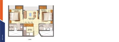 Image of 334 Sq.ft 1 BHK Apartment / Flat for sale in Macrotech Crown Taloja by Lodha, Palava Phase 2, Thane for Rs. 1900000
