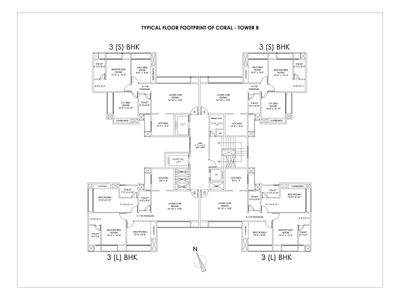 Image of 540 Sq.ft 1 BHK Apartment / Flat for sale in Runwal Pearl Apartments, Thane West, Thane for Rs. 7000000