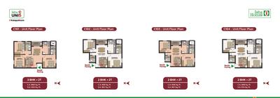 Image of 930 Sq.ft 2 BHK Apartment / Flat for sale in Isha Uni5, Nedumgundram, Chennai for Rs. 6720000
