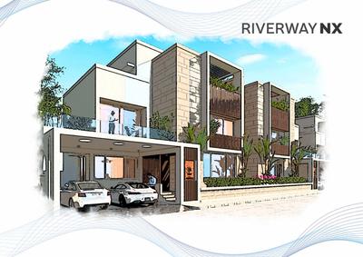 Image of 3500 Sq.ft 5 BHK Villa for sale in Shivam Riverway NX, Sherkhi, Vadodara for Rs. 25000000