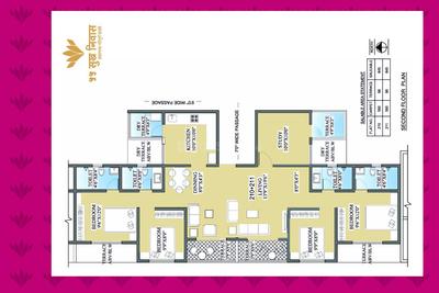 Image of 1100 Sq.ft 2 BHK Apartment / Flat for sale in Tara 55 Sukhniwas, Kasba Peth, Pune for Rs. 12500000