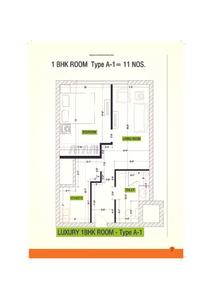Image of 785 Sq.ft 2 BHK Apartment / Flat for sale in Royal Palms Palms Residences, Goregaon East, Mumbai for Rs. 8500000