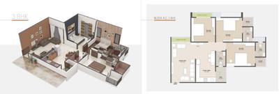 Image of 1200 Sq.ft 2 BHK Apartment / Flat for sale in Aaravi 156, South Bopal, Ahmedabad for Rs. 7000000