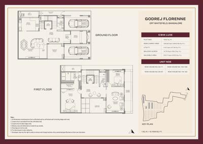 Image of 4000 Sq.ft 4 BHK Villa for sale in Godrej Florenne Phase II, Bhovi Palya, Bengaluru for Rs. 58500000