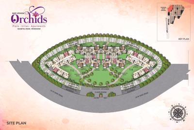 Image of 725 Sq.ft 1 BHK Apartment / Flat for sale in Om Shri Vrinda Orchids, Sunrakh Bangar, Vrindavan for Rs. 5500000