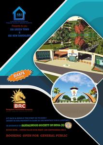 Image of 1200 Sq.ft Residential Plot / Land for sale in BRC SBI New Bangalore, Devanahalli, Bengaluru for Rs. 1296000