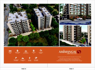Image of 1170 Sq.ft 2 BHK Apartment / Flat for sale in Shree Umiya Amimangal 5, Chandkheda, Ahmedabad for Rs. 4600000