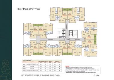 Image of 1300 Sq.ft 2 BHK Apartment / Flat for sale in Visoka Keystone, Tathawade, Pune for Rs. 8000000