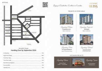 Image of 1792 Sq.ft 3 BHK Apartment / Flat for sale in Legendary Bliss, T Nagar, Chennai for Rs. 37644035