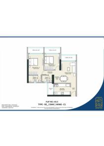 Image of 644 Sq.ft 1 BHK Apartment / Flat for sale in JP Codename Dream Home Tower C, Mira Road East, Mira Bhayandar for Rs. 7250000