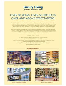 Image of 2297 Sq.ft 3 BHK Apartment / Flat for sale in Pacific Eiffel Homes, Sahastradhara Road, Dehradun for Rs. 21840500