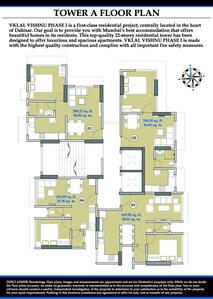 Image of 450 Sq.ft 1 BHK Apartment / Flat for sale in VKLAL VISHNU PHASE I, Dahisar East, Mumbai for Rs. 8300000