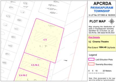 Image of 260 Sq.ft Residential Plot / Land for sale in Payakapuram Township, Payakapuram, Vijayawada for Rs. 6900000