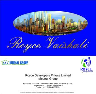 Image of 1600 Sq.ft 3 BHK Apartment / Flat for sale in Royce Vaishali, Vaishali, Ghaziabad for Rs. 16000000