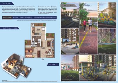 Image of 500 Sq.ft 1 BHK Apartment / Flat for sale in Conceptual Suraksha Smart City Phase III, Vasai East, Vasai for Rs. 4300000