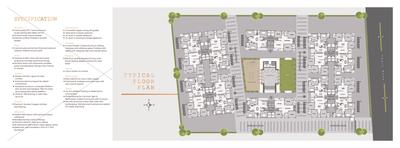 Image of 1250 Sq.ft 3 BHK Apartment / Flat for sale in Anjani Solaris Plus, Bhayli, Vadodara for Rs. 4875000