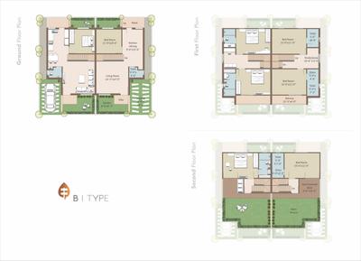 Image of 1900 Sq.ft 4 BHK Villa for sale in Parkstreet, Tarsali, Vadodara for Rs. 10700000