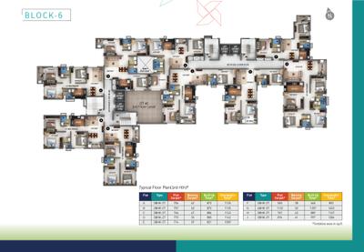 Image of 825 Sq.ft 2 BHK Apartment / Flat for sale in Heritage Windmere Phase II, Talbanda, Kolkata for Rs. 7000000